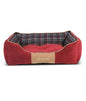 Scruffs Highland Dog Bed - M-RED