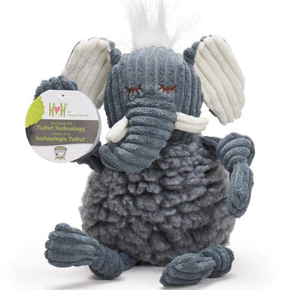 Huggle Hounds HuggleFleece FlufferKnottie Dog Toys