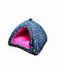Empets Igloo House With Cushion Modern - Printed Pink